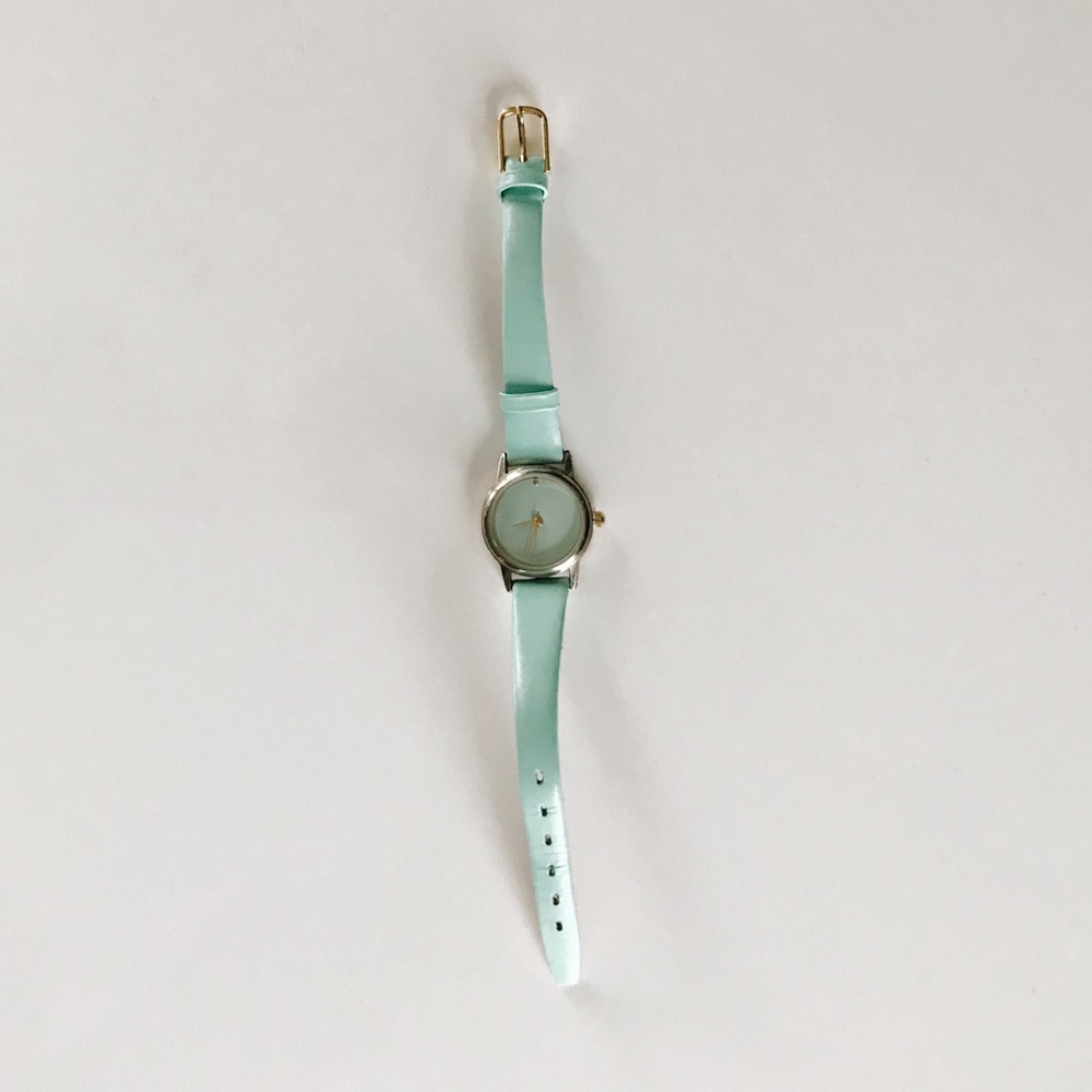 Teal Leather Watch